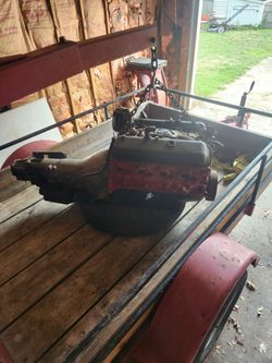57k miles Big Block 454 Chevy with rebuilt Th400 and new short headers in box