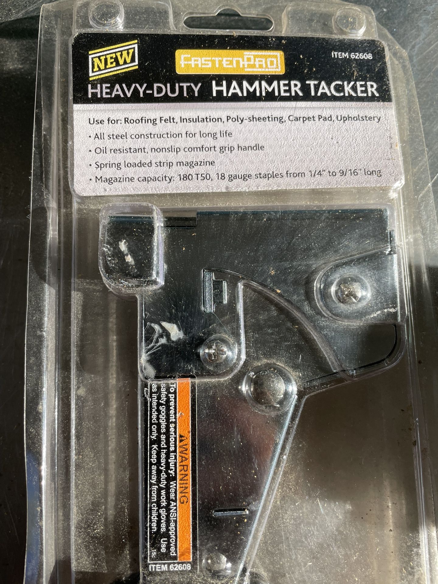 Heavy Duty Hammer Tacker 