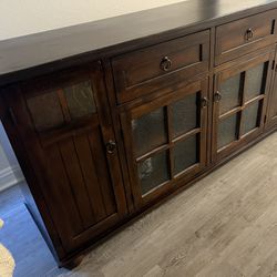 Large Solid Wood Buffet