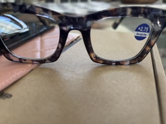 New -3 Pairs Reading Glasses + 2.75 Blue Light Blocking