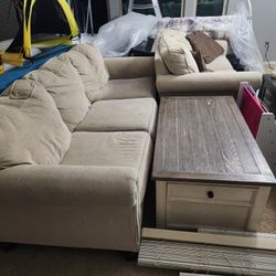 Loveseat + Sofa + Coffee Table