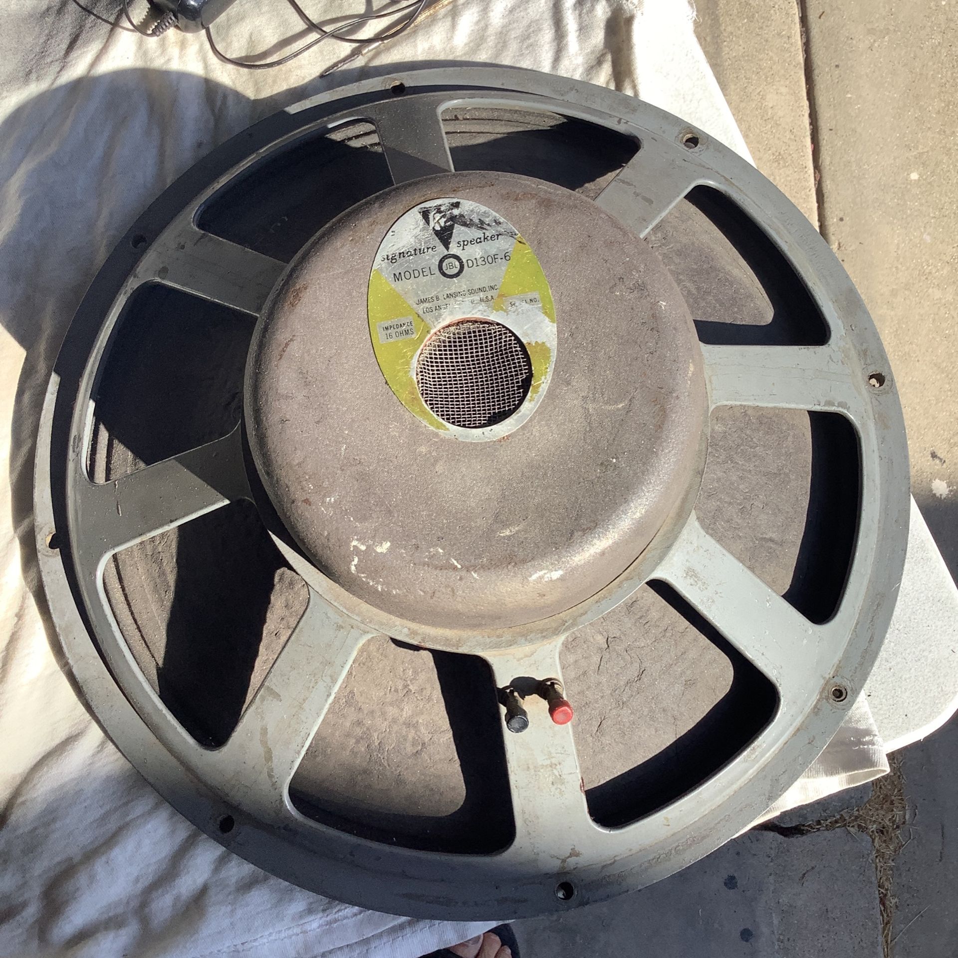 Signature Speaker Jbl 15”