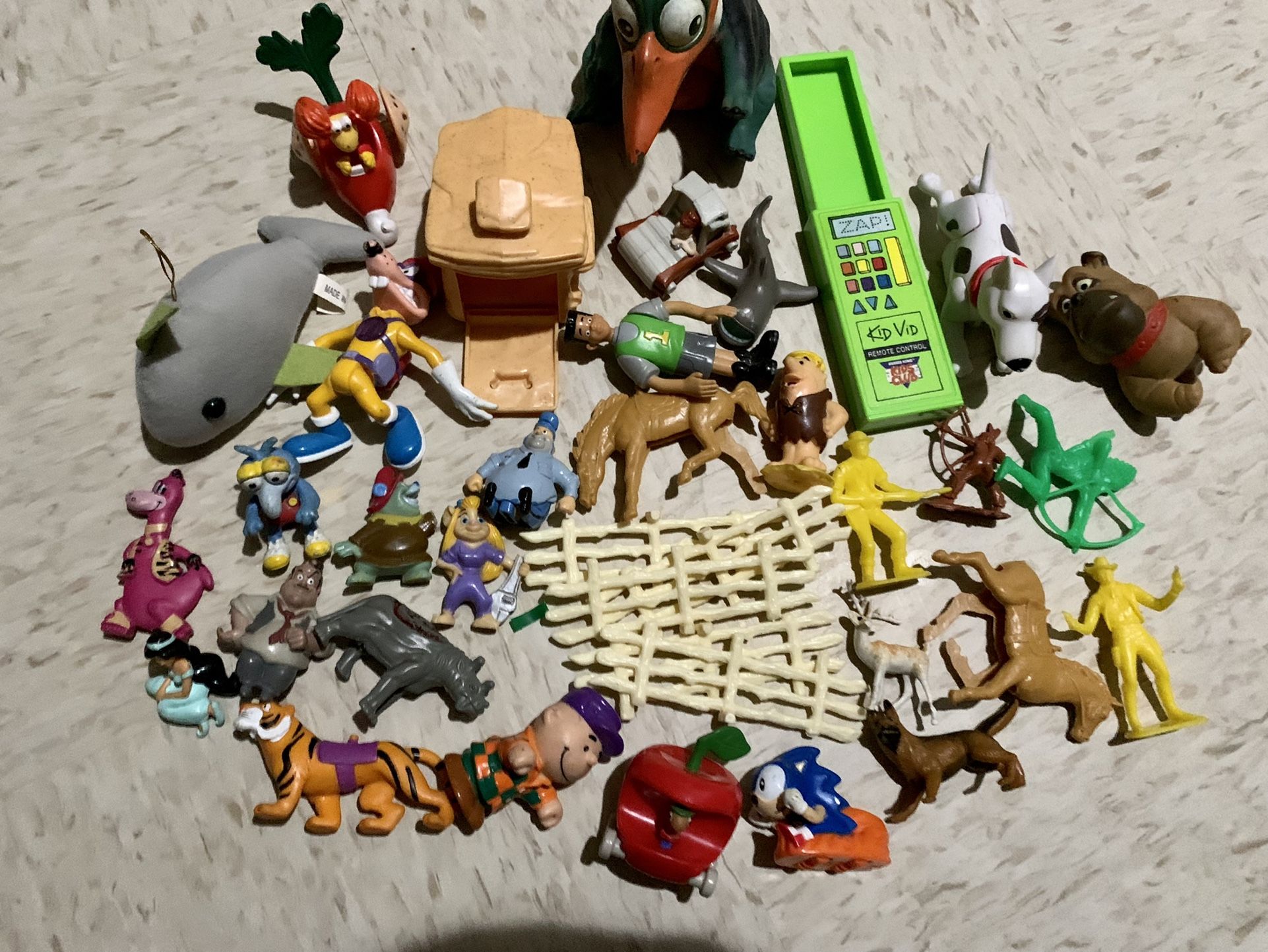 90s Kids Meal And More Toy Lot