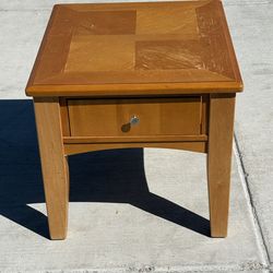 Solid wood table