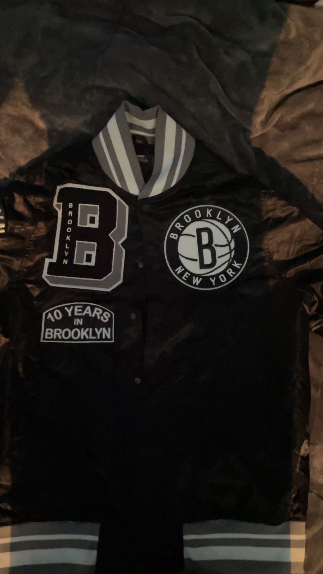 Authentic Brooklyn Nets Jacket
