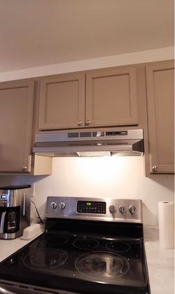 Brand new stove extractor range hood