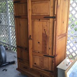 Wood Cabinet 