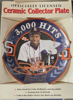 Tony Gwynn Collectable Plate