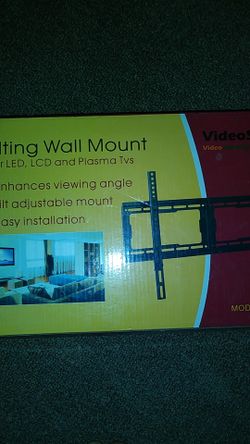 Tilting wall mount