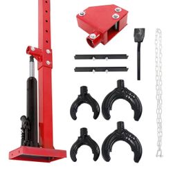 labwork Coil Spring Compressor 4.5 Ton Rated Compression Force 1 Ton with 4 Spring Clasps Auto Strut Hydraulic Compressor Removing Tool