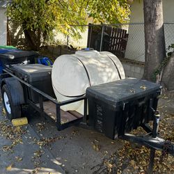 Pressure washer trailer/Detailing trailer