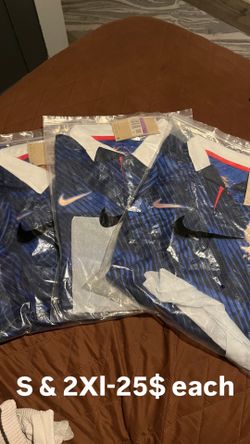 France Soccer Jersey Mens Sizes S and 2Xl