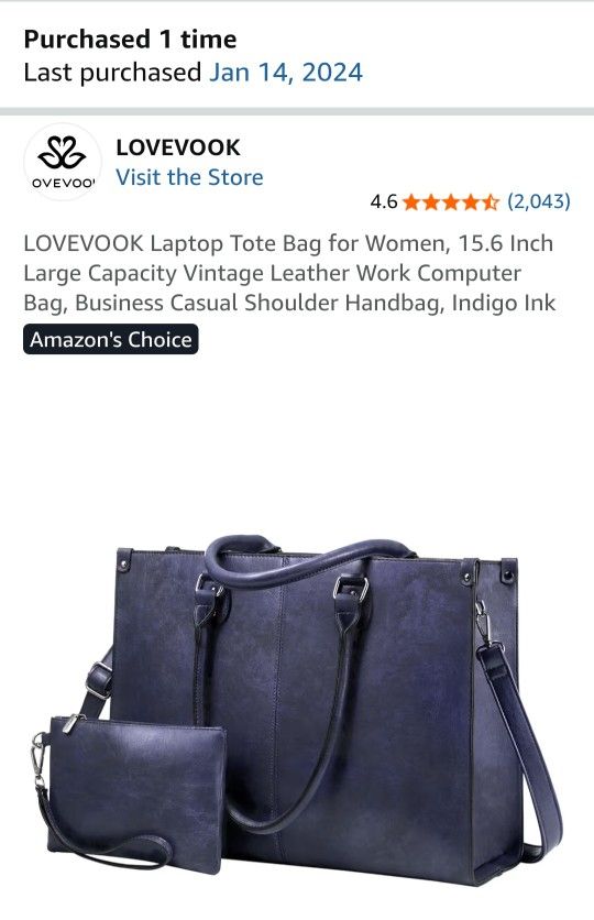 Laptop Tote Bag for Women,