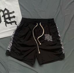 “Me” Nylon Rhinestone Shorts