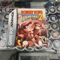 Donkey Kong Country 2 for Nintendo Gameboy Advance