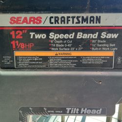 Craftsman 12 “ Band Saw