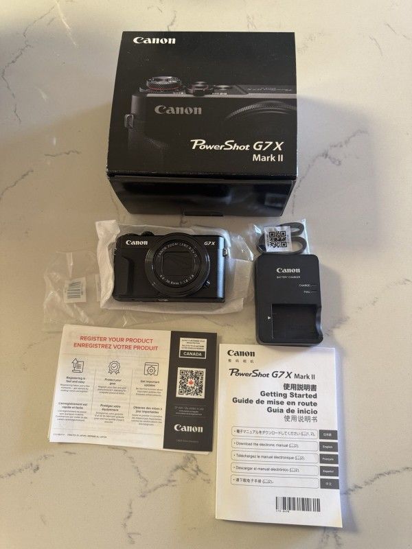 Canon G7x Mark II