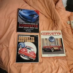 Chevy CORVETTE ( 3 ) BOOKS 15.00