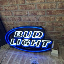 Bud Light Opti Neon Sign (Brand New!)