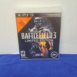 Battlefield 3 Limited Edition For Playstation 3 No Manual 