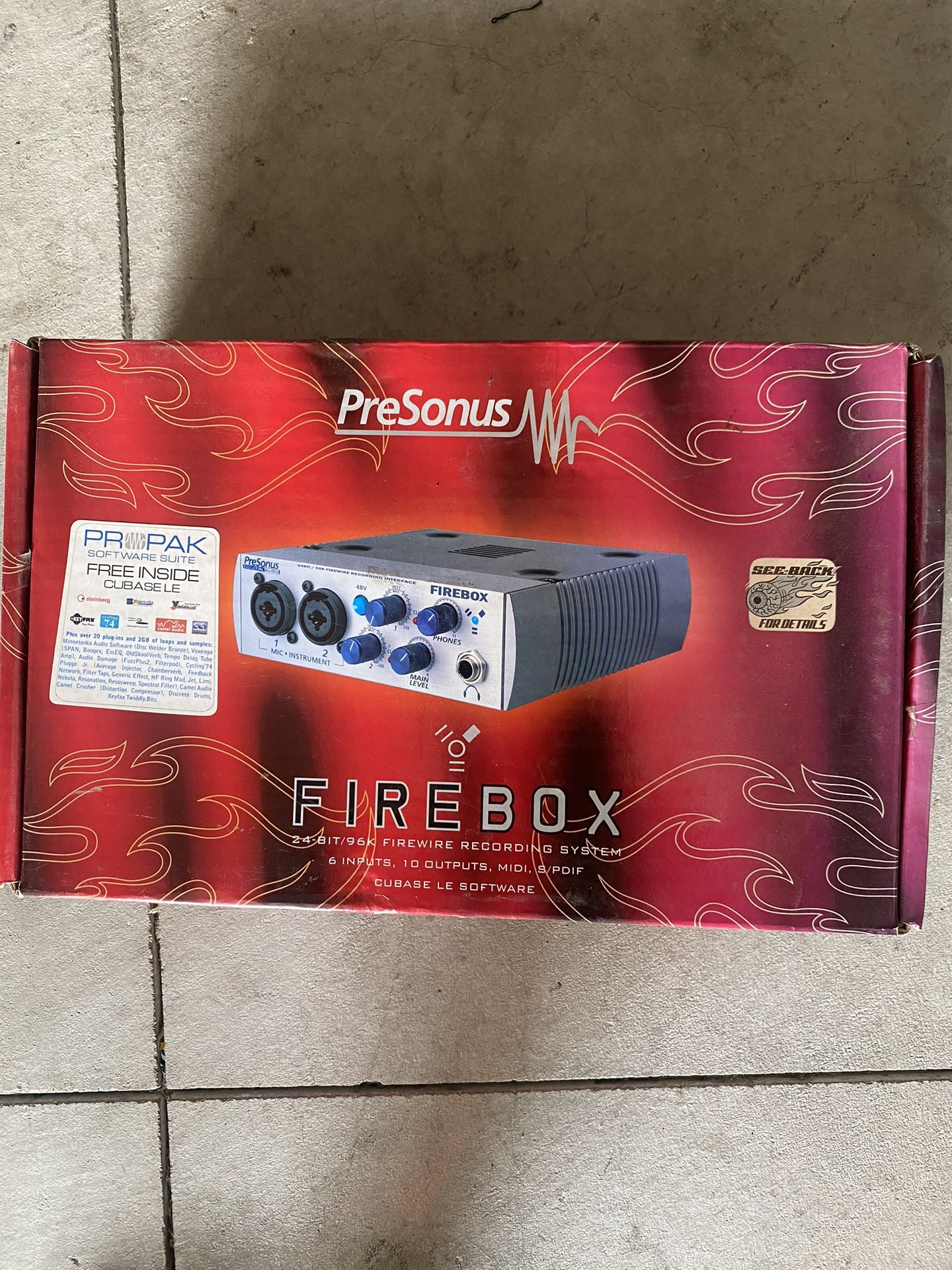 PreSonus FireBox Digital Audio 24Bit/96K Firewire Recording System