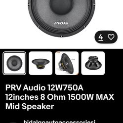 PRV 12 Inch Speakers 🔊 