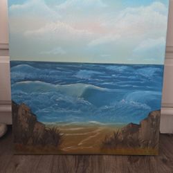 Handpainted Beach Paintings