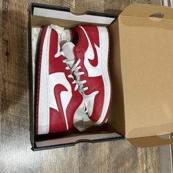 Jordan 1 Low Gym Red White 