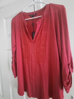 Womens  blouse. Red. size L