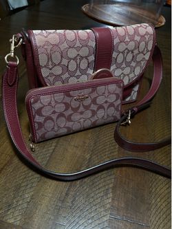 Coach Cross Bag And Wallet