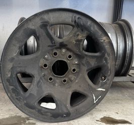 Chevy steel 17inch rims
