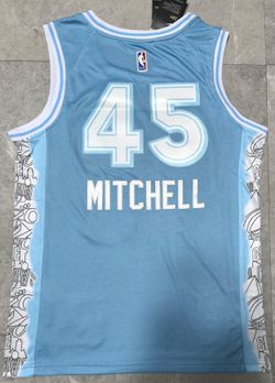 Cleveland Cavaliers Donovan Mitchell swingman basketball jerseys S-2XL