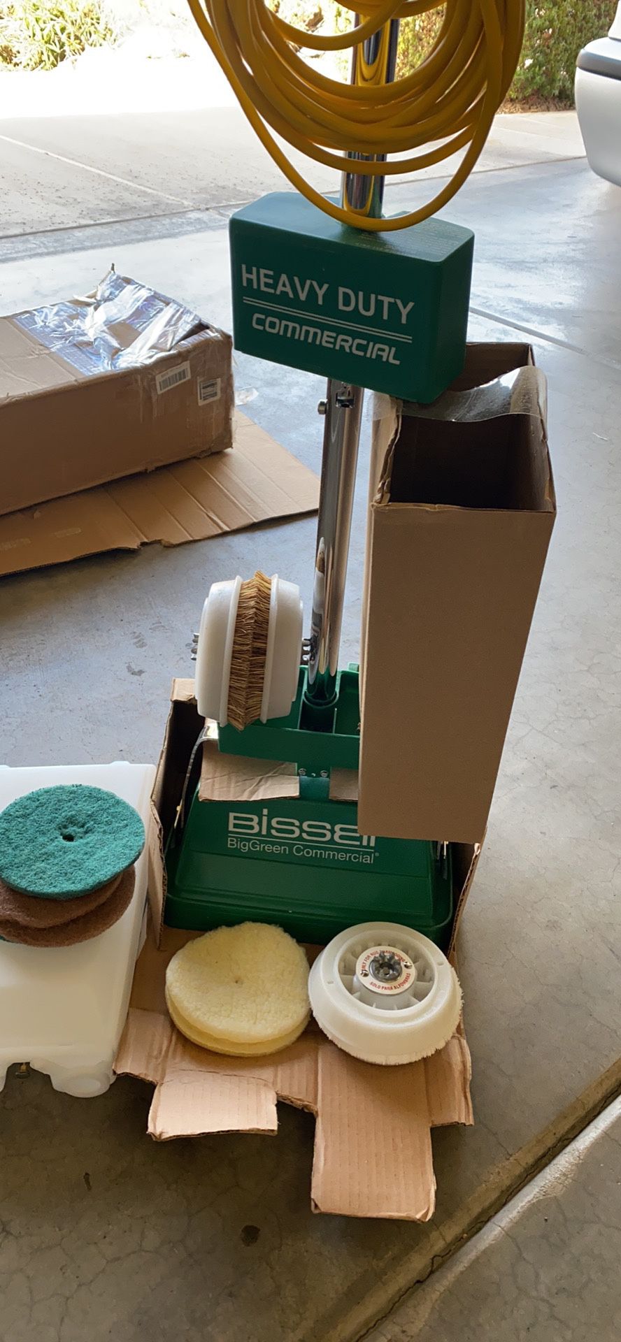 BISSELL Commercial floor scrubber and carpet cleaner