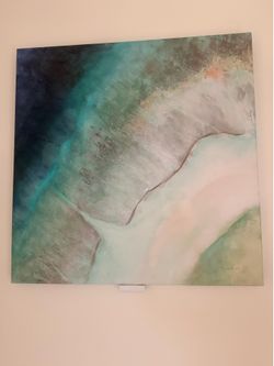 Wall art  coastal diamond