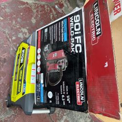 WELD-PAK 90i MIG and Flux-Cored Wire Feeder Welder with Gas Regulator