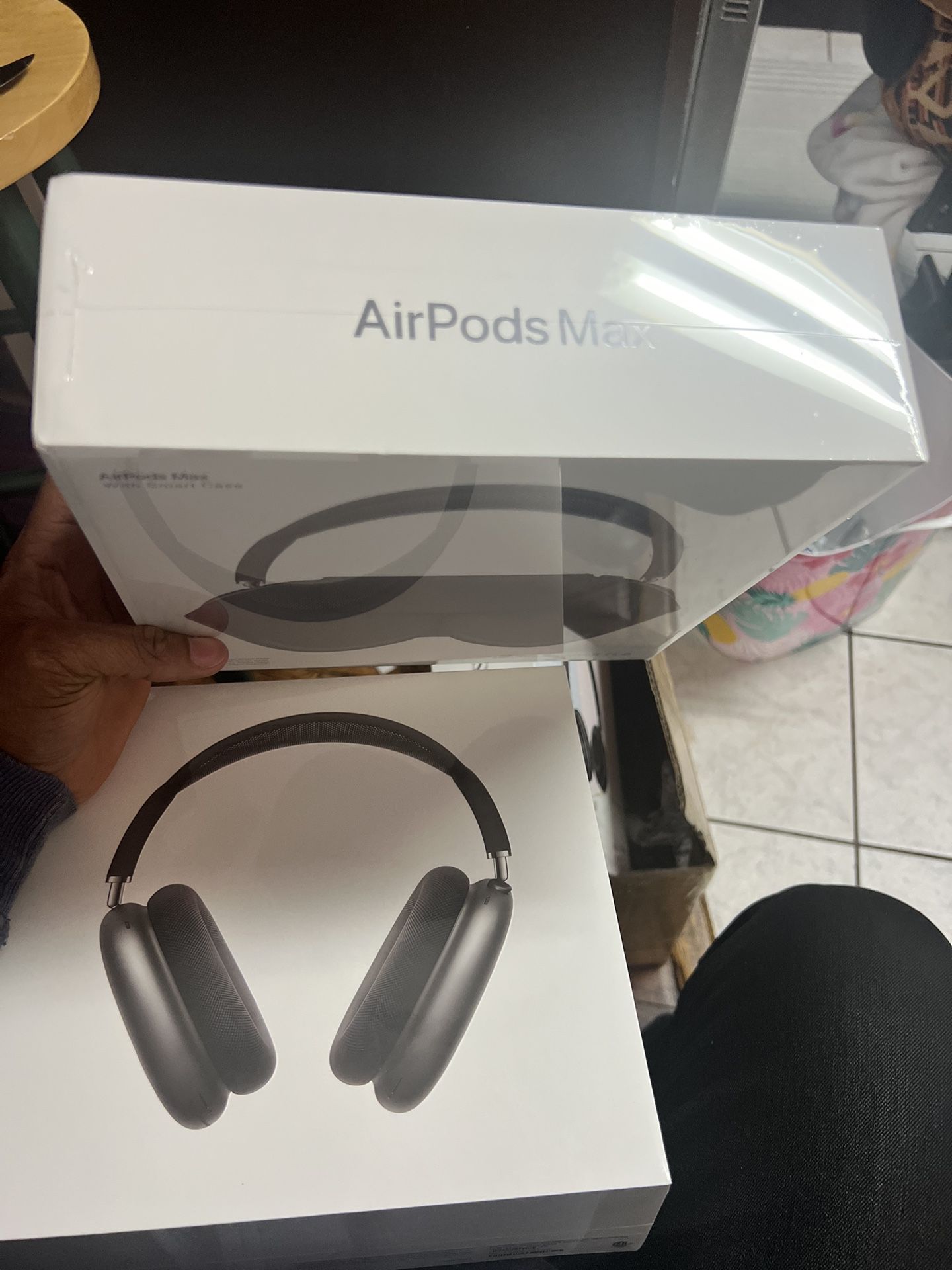 AirPods Max Gray with Black head band Apple Airpod max Space grey