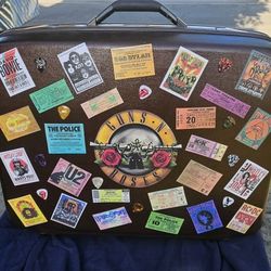 Vtg 90s Samsonite Hardshell Rolling Luggage 