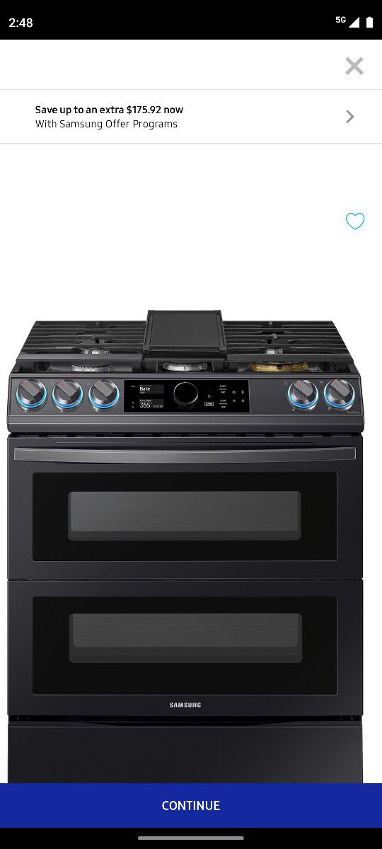 Samsung Stove And Oven 