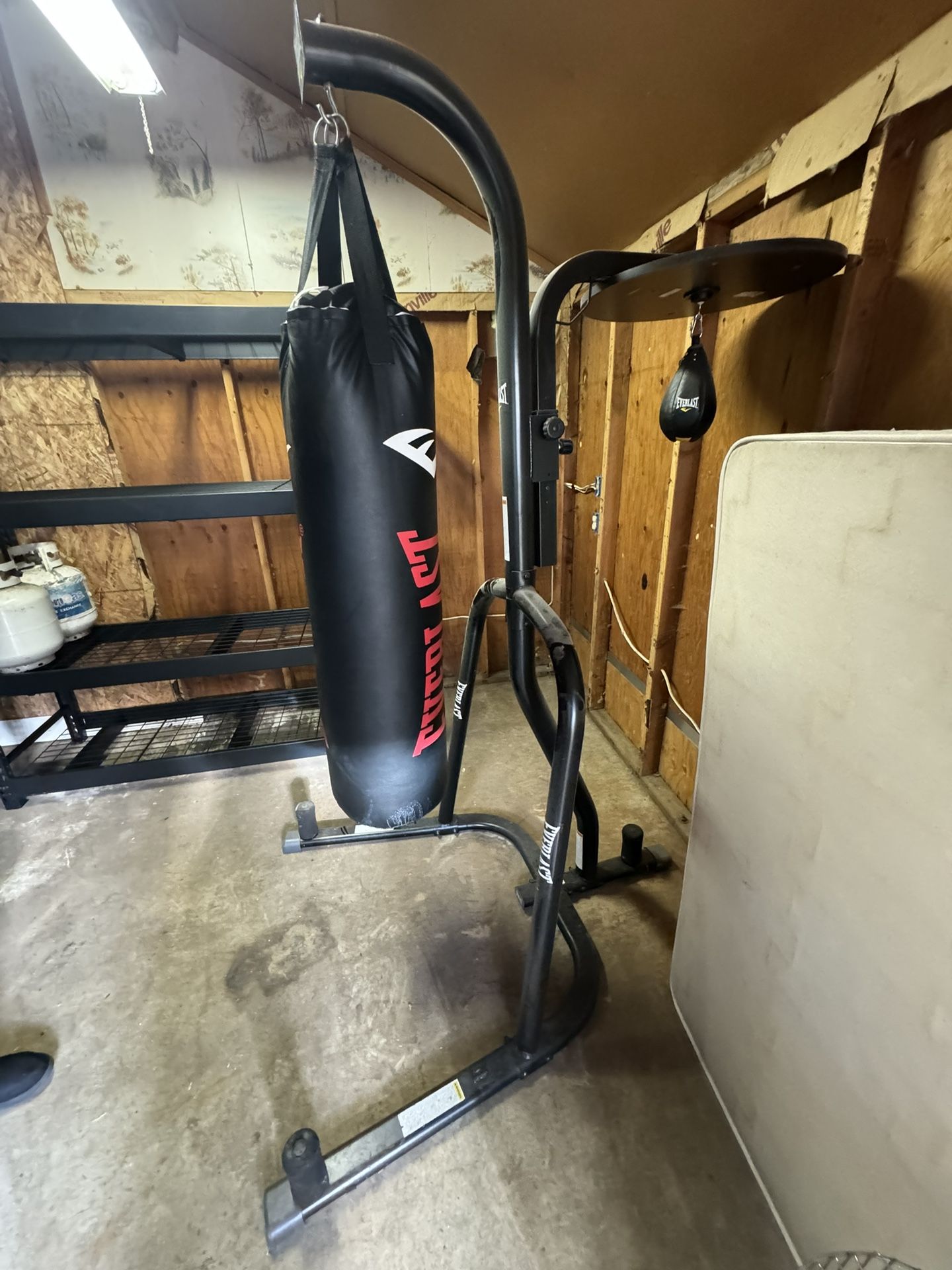 New And Hardly Used Boxing Bag With Stand