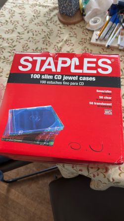 CD Jewel Cases, Slim . 100.