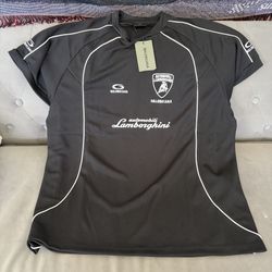 Balenciaga Automobili Lamborghini Oversized Soccer Jersey Shirt