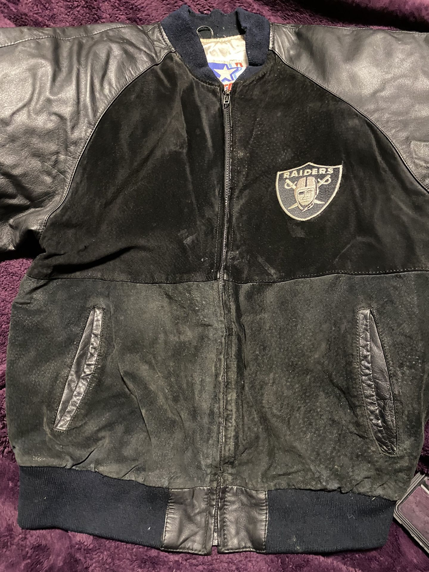 VINTAGE LEATHER RAIDER STARTER JACKET