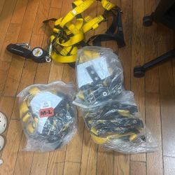 Body Harness: Vest Harness, Mating / Tongue, Cam, Universal (S/M/L/XL), Steel