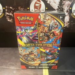 Pokémon MEGA EVOLUTION  Booster Bundle Pokemon Sealed New!