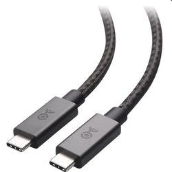 
Cable Matters Braided Long USB C Cable 10 ft with 100W Power Delivery, Fast Charging and 480Mbps Data Transfer, Compatible with MacBook Pro, XPS, PS5