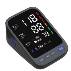 Blood Pressure Monitor for Home Use, Automatic Upper Arm BP Machine - Medical Grade, FDA Cleared, Adjustable Cuff Size, for 2 Users, with 300 Sets Mem