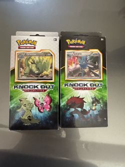 2017 Pokémon Knock Out Collection Box Set Promo Exclusive Tyranitar Lucario