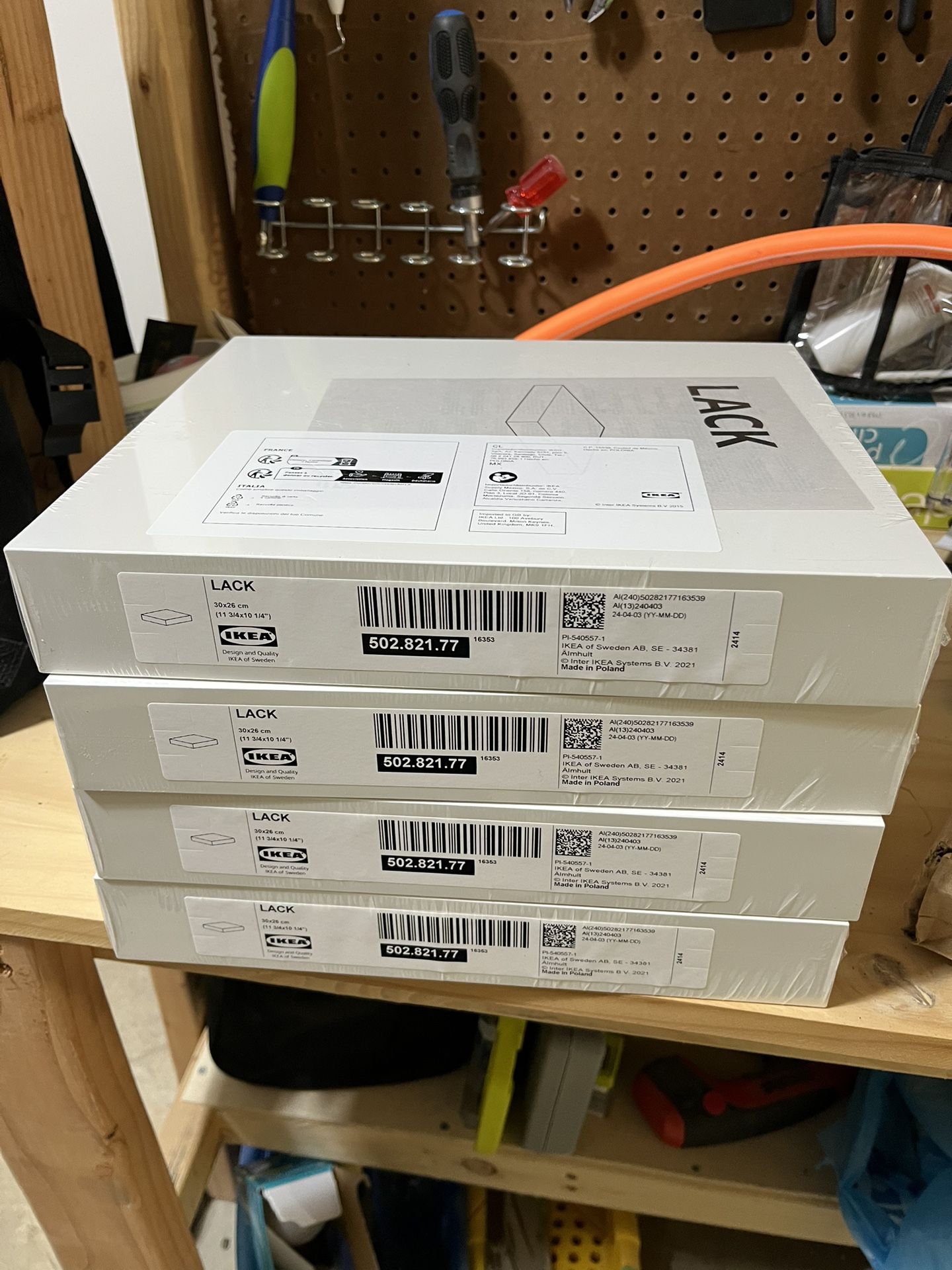 IKEA Lack Floating Shelves
