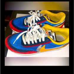 Nike LD Waffle Sacai Varsity Blue Sneakers Size 8 – Used