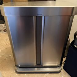 Stainless Steel Dual Garbage Can ( Kitchen) 